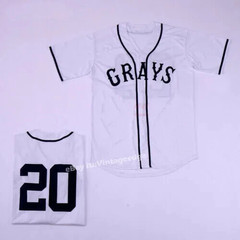 Throwback Grays #20 Gibson Baseball Jersey Homestead Jerseys Stitched